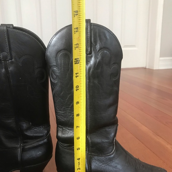 Vintage J Chisholm leather cowboy boots w/trees - Picture 8 of 16